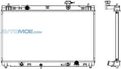 Радиатор охлаждения 34611016 Sakura (фото №1)