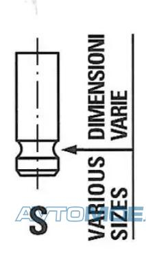 Клапан впускной R4894SNT Freccia (фото №1)