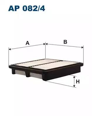Фильтр воздушный AP0824 Filtron (фото №1)